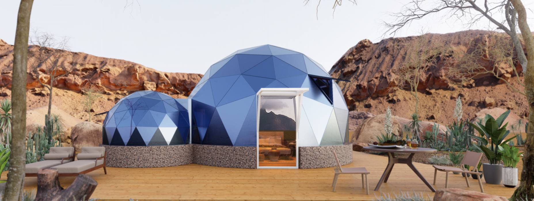 贡嘎县球形智能光伏玻璃星空房